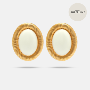 Amie Earrings Buttercream