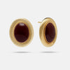 Amie Earrings Bordeaux - Pre Order