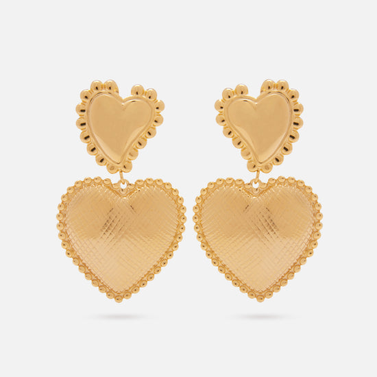 Amore Earrings Gold