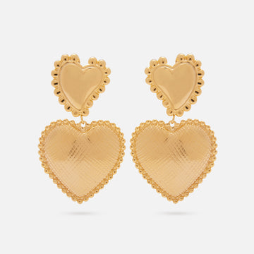 Amore Earrings Gold