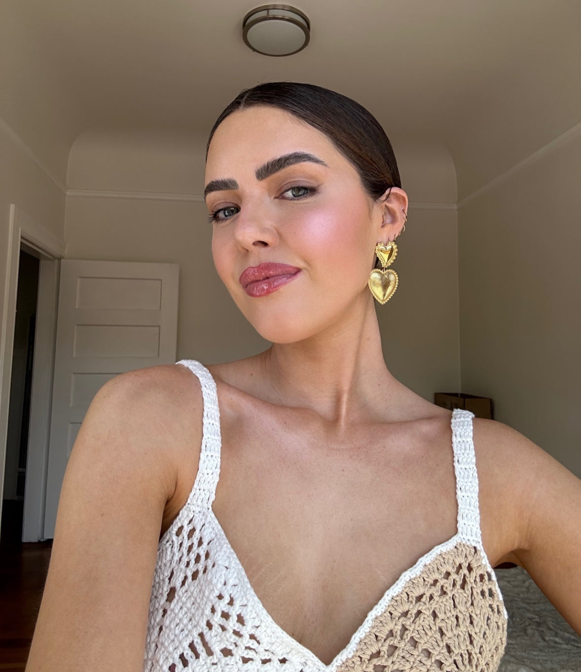 Amore Earrings Gold