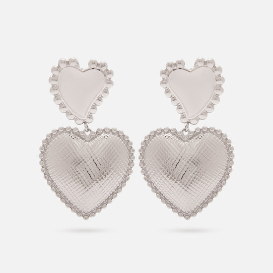 Amore Earrings Silver