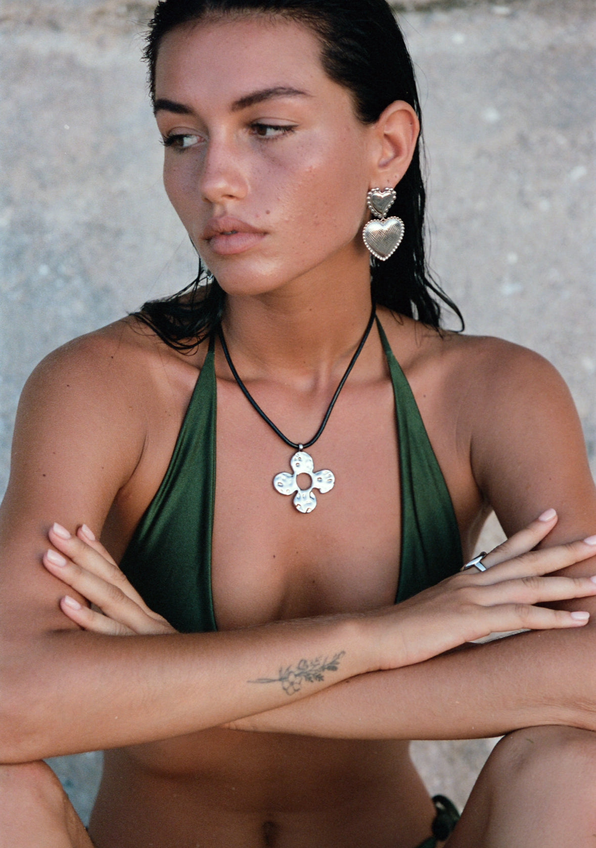 Amore Earrings Silver