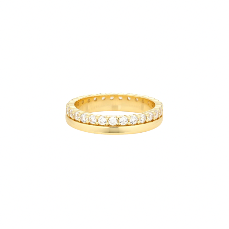 Vermeil Duo Ring