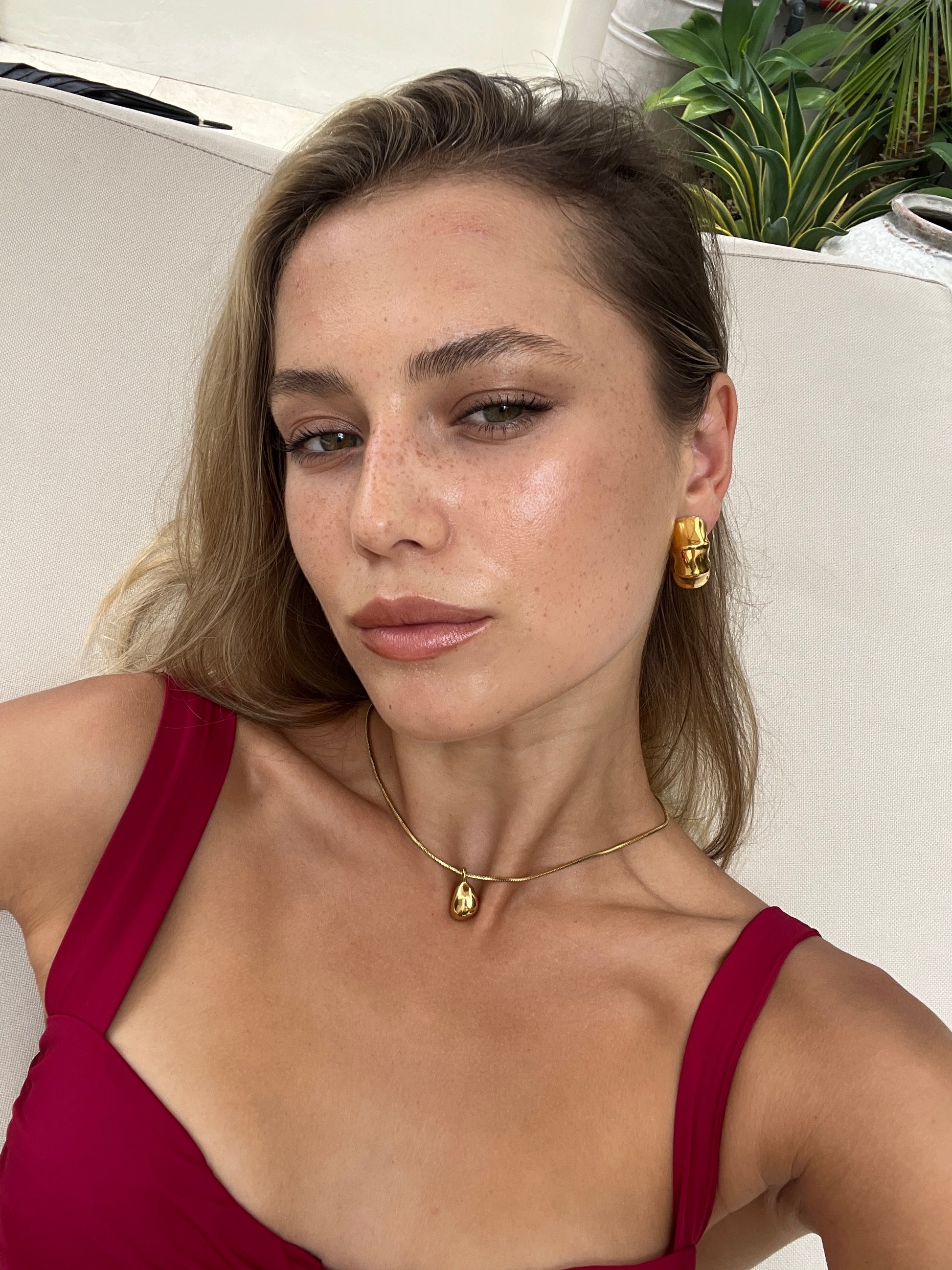 Bamboo Hoops Gold