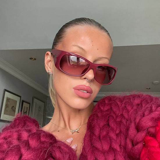 Bow Stud Earrings Gold