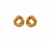 Vintage Round Cut-Out Earrings