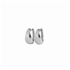 Mini Dome Hoops Silver