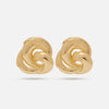 Statement Knot Earrings Gold 1