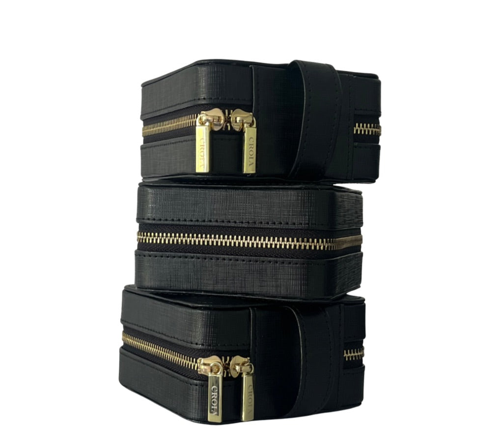 Jewelry Travel Case Black