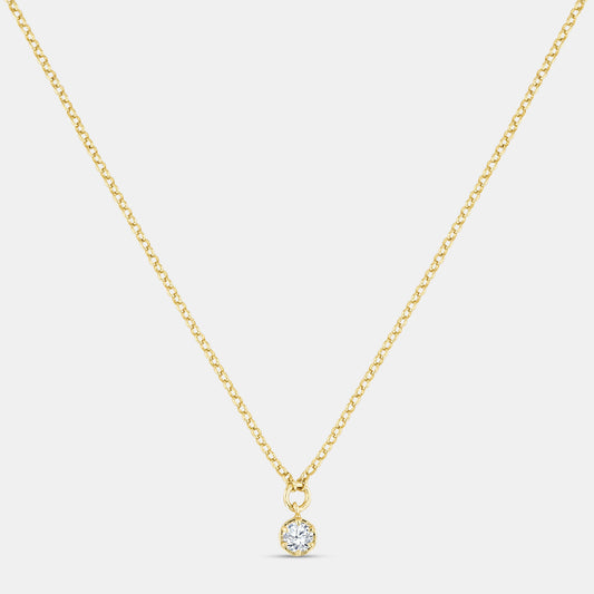 Camilla Round Pendant Necklace