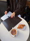 Laptop Case - Espresso Croc