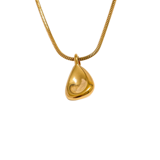 Gold Tear Drop Necklace