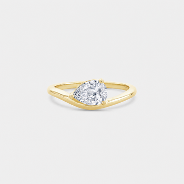 Gio Pear Pinky Ring