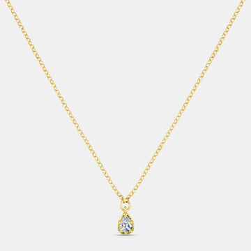 Camilla Pear Pendant Necklace
