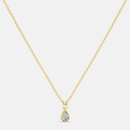 Camilla Pear Pendant Necklace