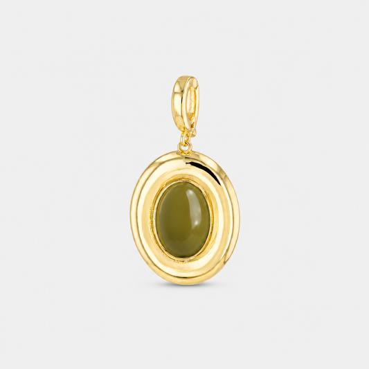 Gaia Olive Pendant