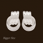 Silver Knot Earring