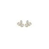 Trio Mixed Stone Stud Earrings