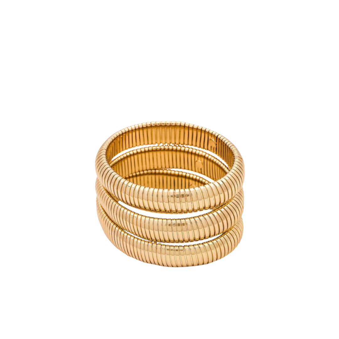 Classic Gold Chunky Bangle