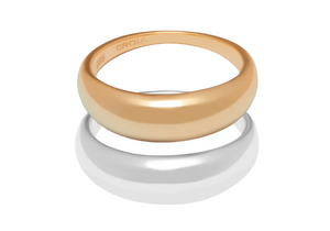 ALMA DUO RING TWO TONE