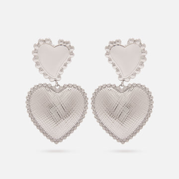 Amore Earrings Silver 