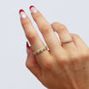 Vermeil Multi Heart Ring