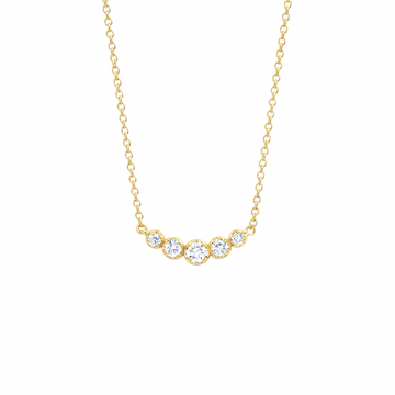 Multi Rhinestone Necklace