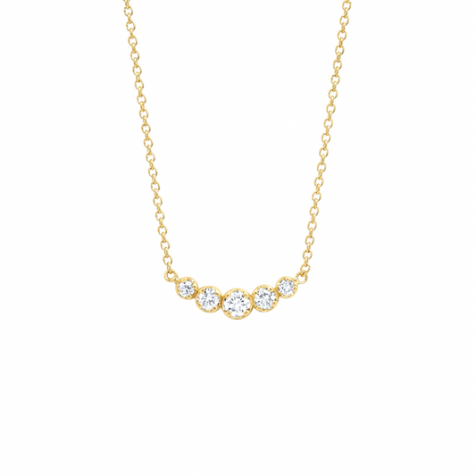 Multi Rhinestone Necklace