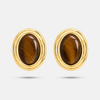 Avery Tiger Eye Earrings