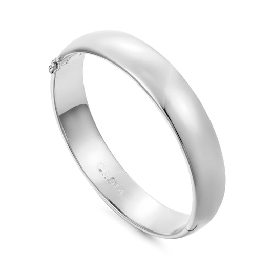 Silver Capsule Classic Bangle
