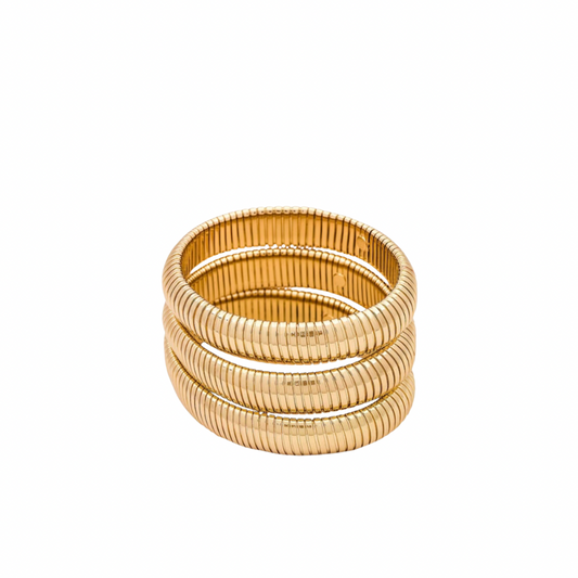 Classic Chunky Bangle Gold 