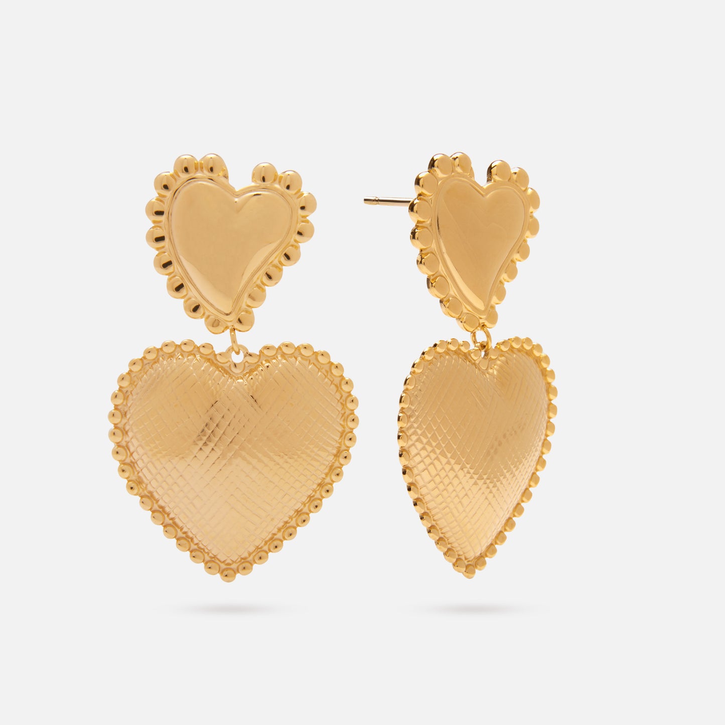 Gold Amore Earrings