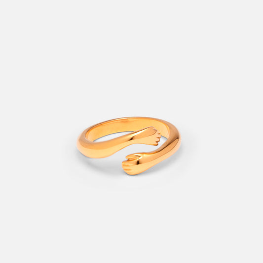 Gold Hug Me Ring