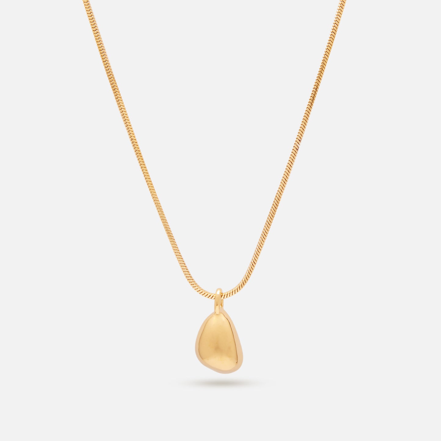 Gold Tear Drop Necklace