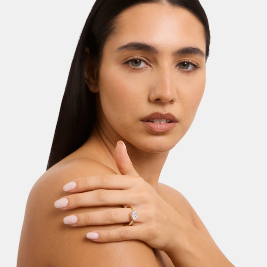 Gio Pear Ring. Dispatch 25.04.26