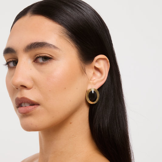Avery Earring Onyx