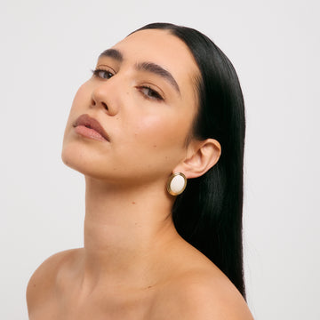 Avery Earrings Buttercream