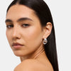 Mini Knot Earrings Silver