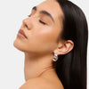 Mini Knot Earrings Silver