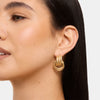Ribbed Knot Earrings