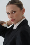 Mini Knot Earrings TwoTone 