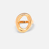 Oval Cut-Out Ring Gold 