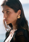 Shell Earrings Gold 
