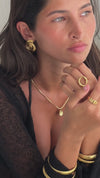 Oval Cut-Out Ring